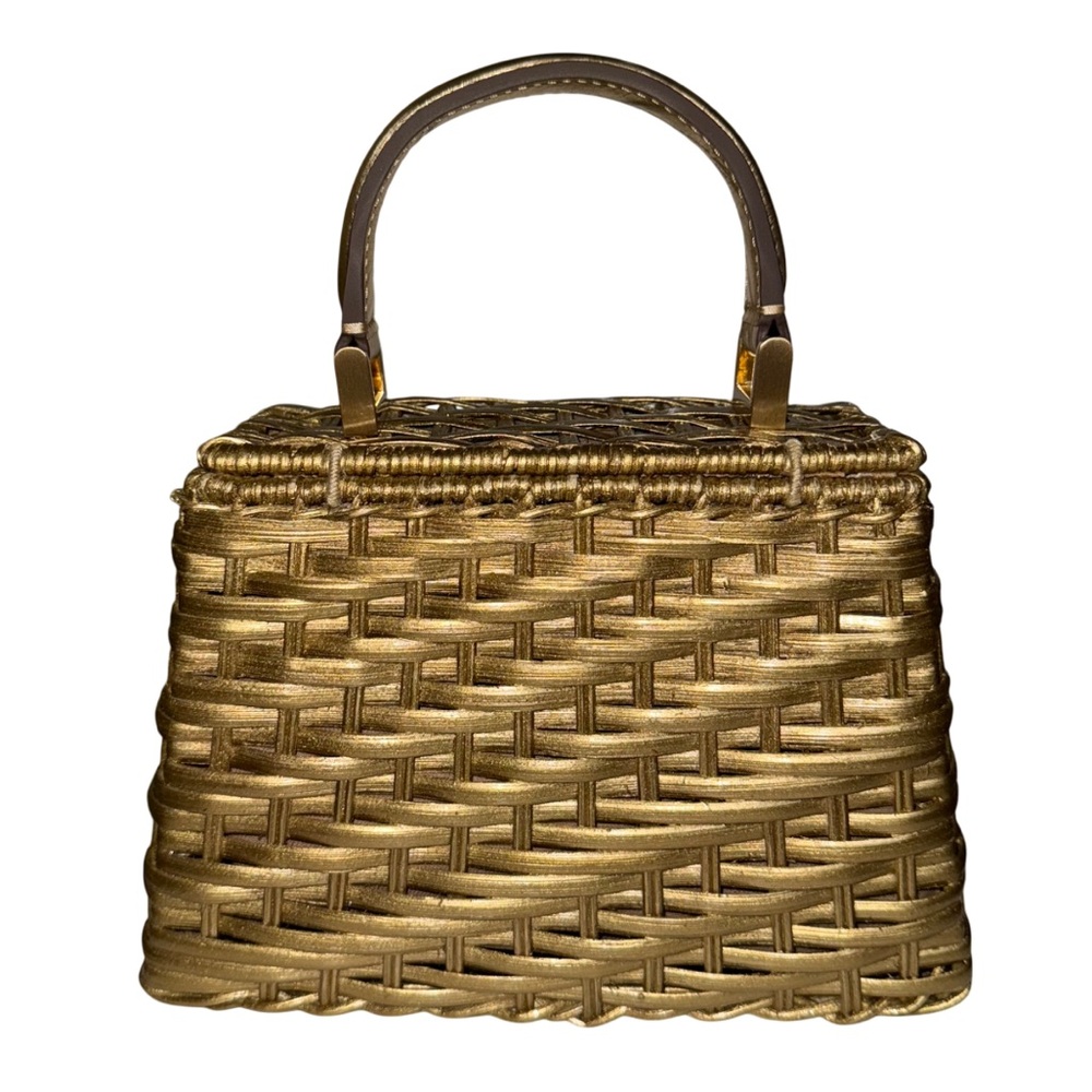 CULT GAIA  Sybil Nano Metallic Woven Crossbody Bag - Picture 4 of 10